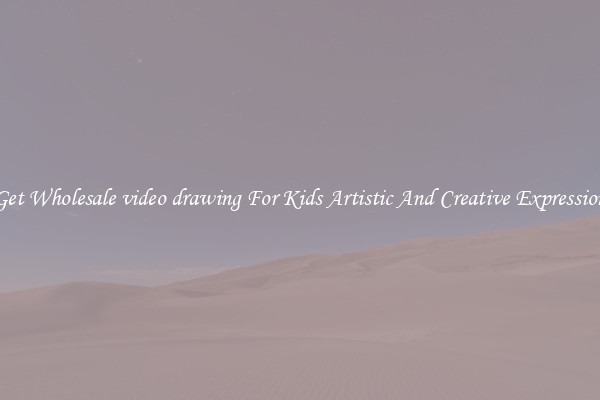 Get Wholesale video drawing For Kids Artistic And Creative Expression