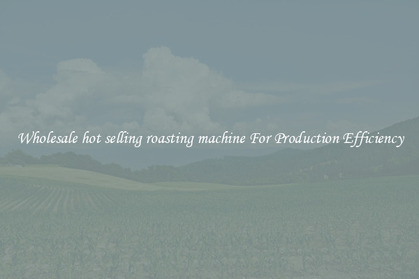 Wholesale hot selling roasting machine For Production Efficiency